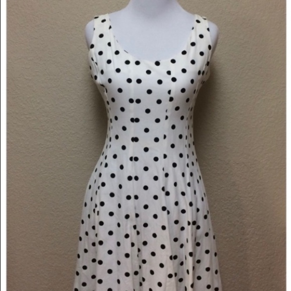 Vintage Polka Dot Dress